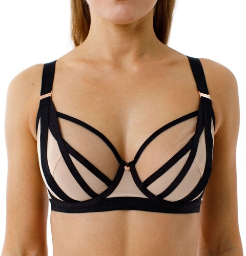 COQUETTE REVUE Бюстгальтер TOPLESS 81126-25 (Мягкая чашка на каркасах) Бюстгальтеры цвет размер фото